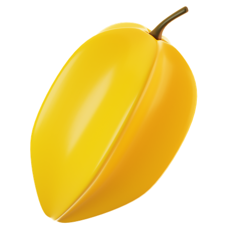 Star Fruit  3D Icon