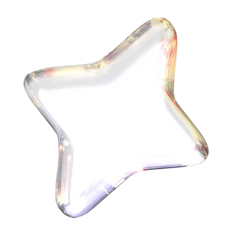 Star Glass  3D Icon