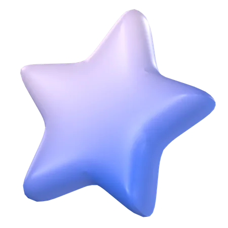 Star Gradient  3D Icon