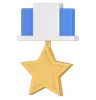 Star honor badge