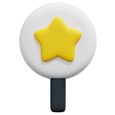 Star Marker  3D Icon