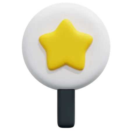 Star Marker  3D Icon