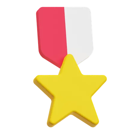 スターメダル  3D Icon