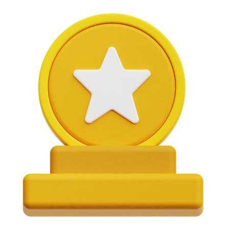 スターメダル  3D Icon