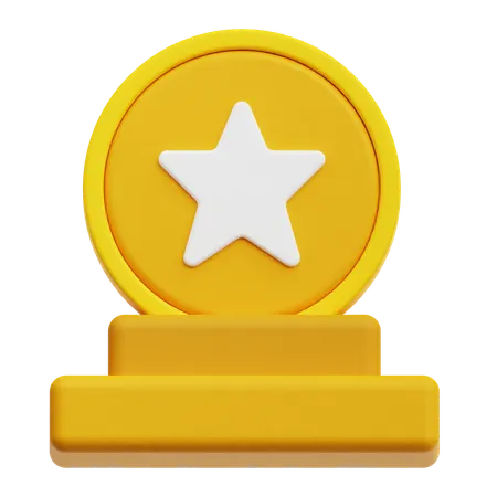 スターメダル  3D Icon