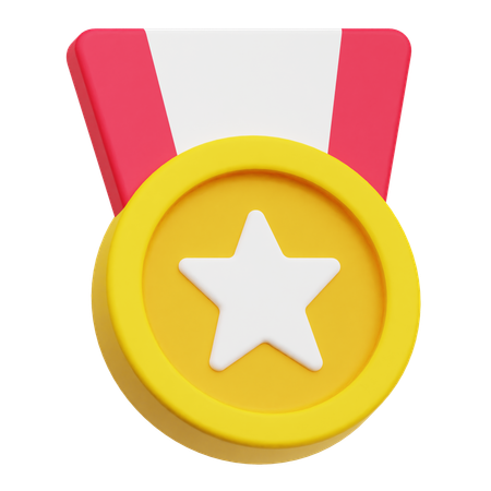 スターメダル  3D Icon