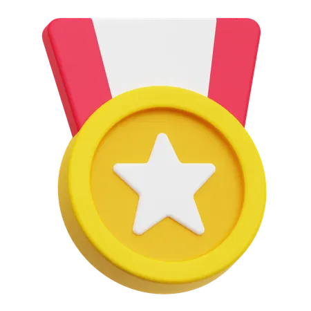 スターメダル  3D Icon