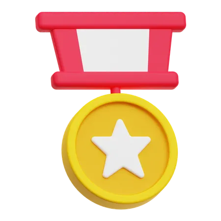 スターメダル  3D Icon