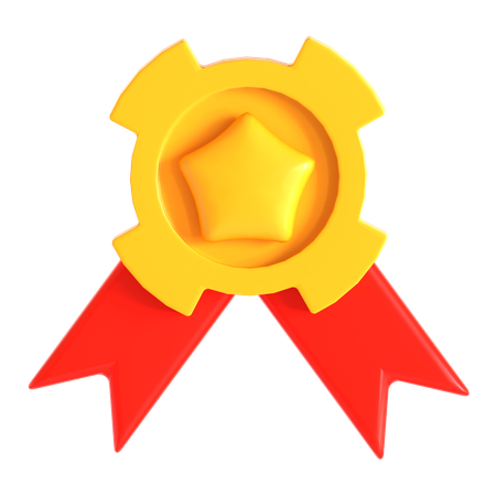Star Medal  3D Icon