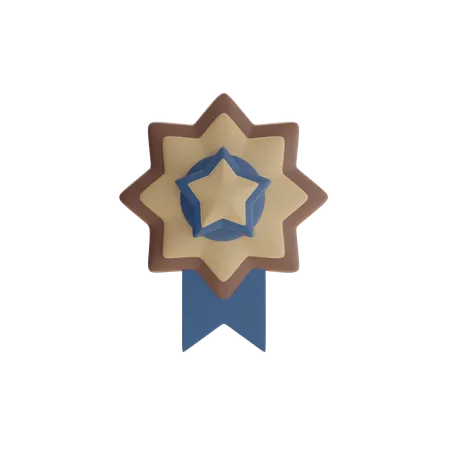 Star Medal  3D Icon
