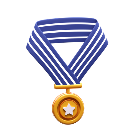 Star Medal  3D Icon