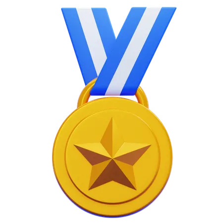 Star Medal  3D Icon