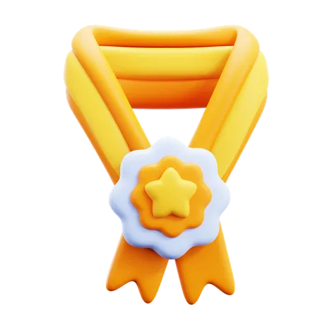 Star Medal  3D Icon