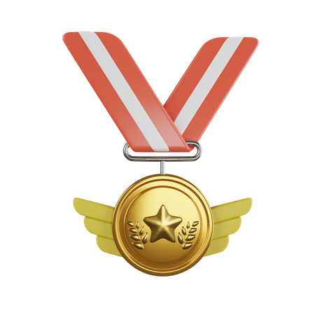 Star Medal  3D Icon