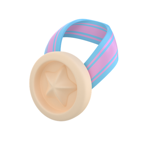 Star Medal  3D Icon