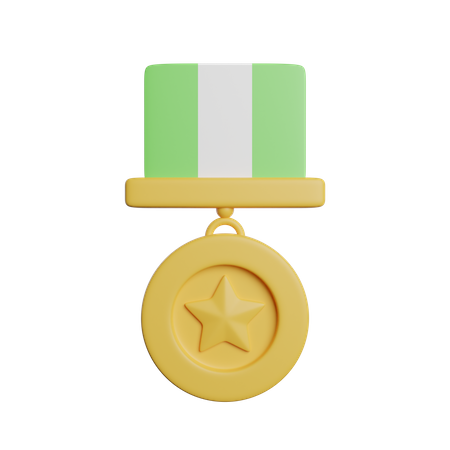 Star Medal  3D Icon