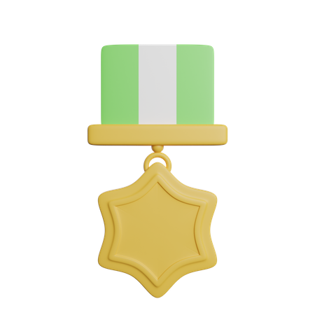 Star Medal  3D Icon