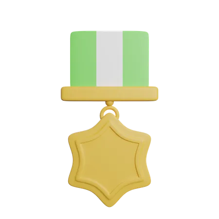 Star Medal  3D Icon