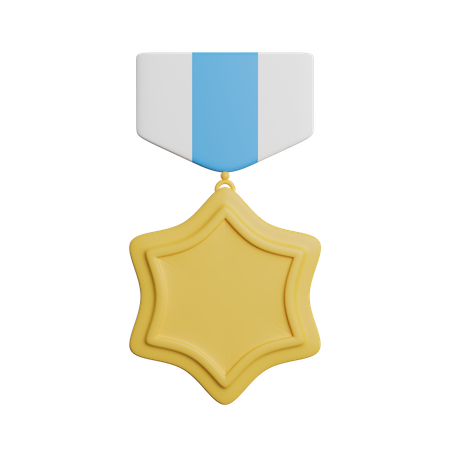 Star Medal  3D Icon