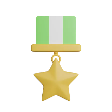 Star Medal  3D Icon