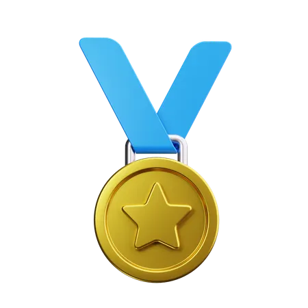 Star Medal  3D Icon