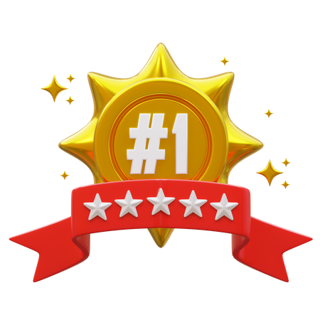 Star Medal  3D Icon