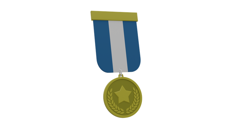 Star Medal  3D Icon