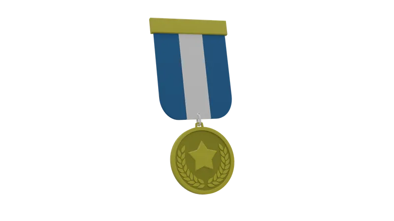 Star Medal  3D Icon