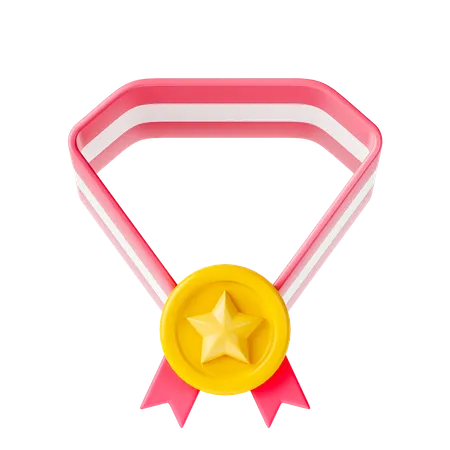 First Place Medal Icon First Place Student Good Learning Certificate Icon 3D Icon