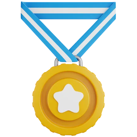 3 D Icon Illustration Award Medal 3D Icon