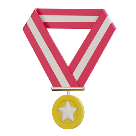 Star Medal  3D Icon