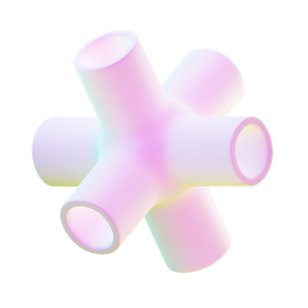 Star Mix Abstract Shape (2)  3D Icon