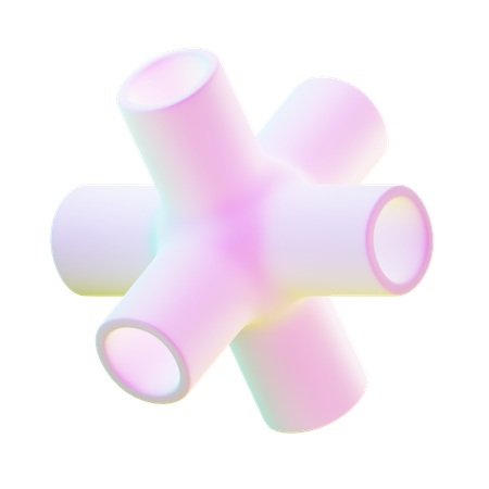Star Mix Abstract Shape (2)  3D Icon