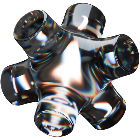 Star Mixer Abstract Shape  3D Icon