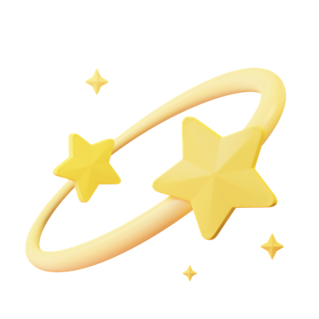 Star Orbit  3D Icon