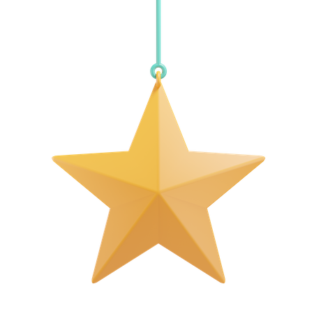 Star Ornament  3D Icon