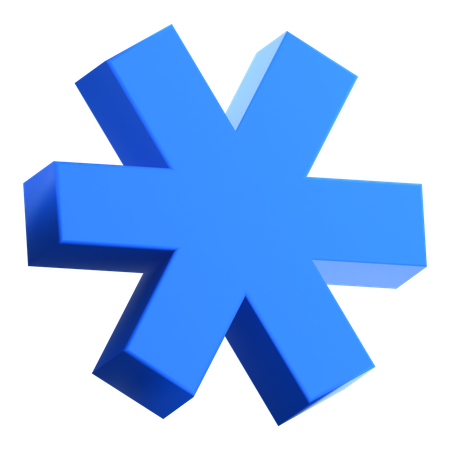 Star Password  3D Icon