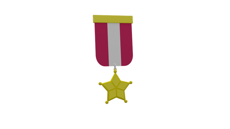 Star Pendant  3D Icon