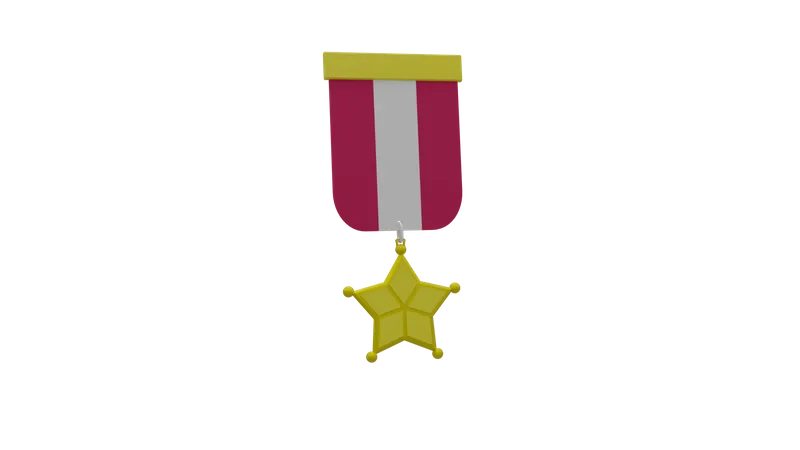 Star Pendant  3D Icon