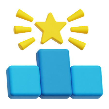 Star Position  3D Icon