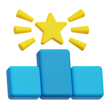 Star Position  3D Icon