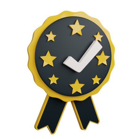 Star product badge  3D Icon
