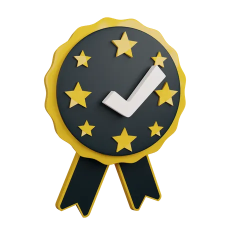 Star product badge  3D Icon