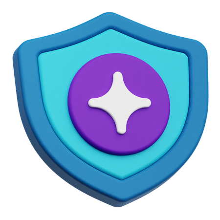 Star Protection  3D Icon