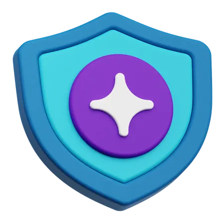 Star Protection  3D Icon