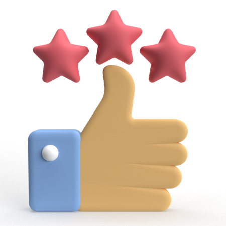 Star Rating  3D Icon