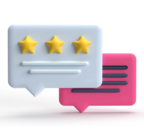 Star Rating  3D Icon