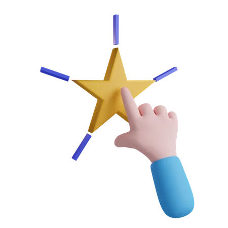 Star Rating  3D Icon