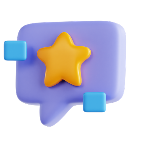 Star Review  3D Icon