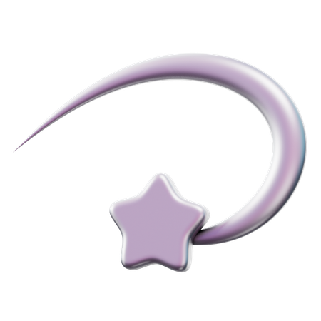 Star Rocket  3D Icon